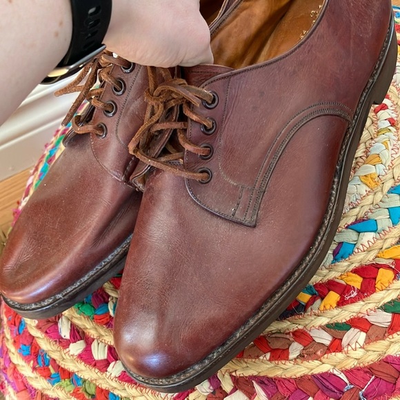 Brooks Brothers Classic Brown Leather Shoes made in England - Picture 5 of 7